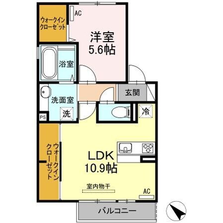 西諫早駅 車移動7分  2.8km 2階の物件間取画像